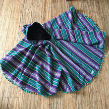 Load image into Gallery viewer, Boho Poncho - Aztec Green
